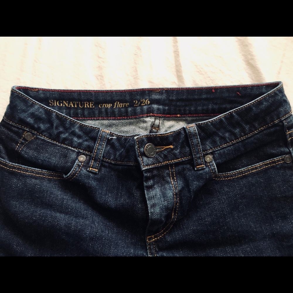 NWOT | Talbots | Dark Denim | Crop Flare | 2/26